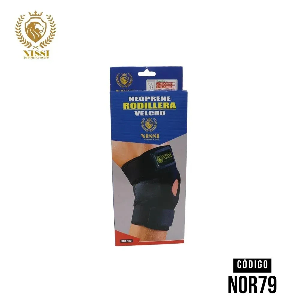 Rodillera Velcro dos bandas Nissi
