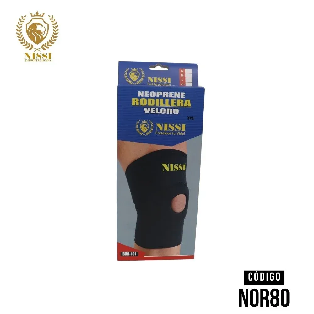 Rodillera Velcro dos bandas Nissi
