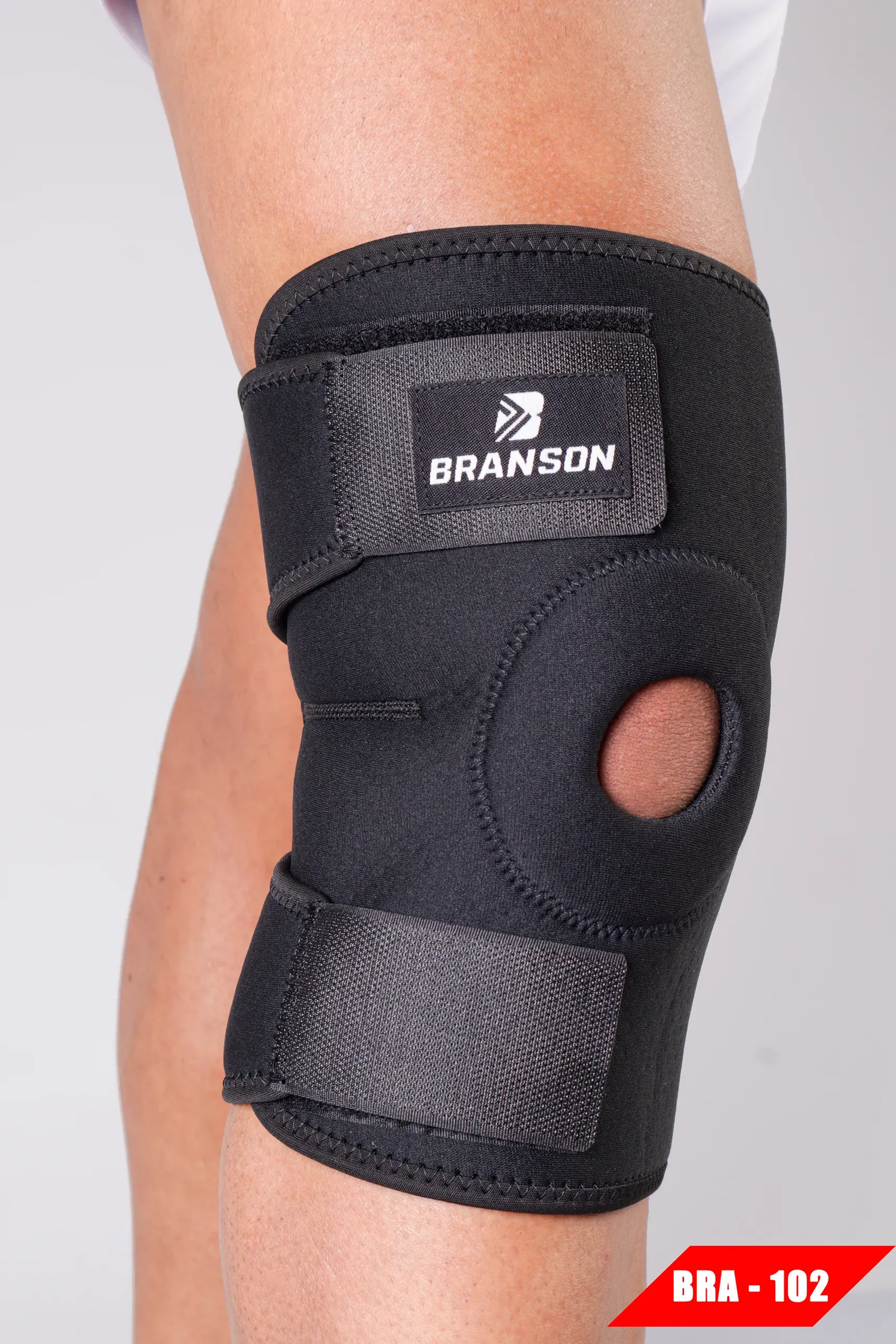 Rodillera Velcro dos bandas Branson