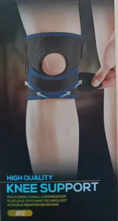 Menisquera tubular con venda ajustable